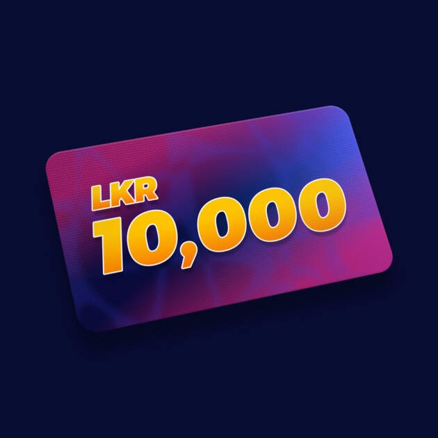 New Card - 10,000LKR